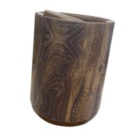 Bothyi - Bote De Basura Redondo Para Baño Con Tapa Abatible, Interior Extraíble Para Dormitorio, Oficina, 200Mm X 254Mm