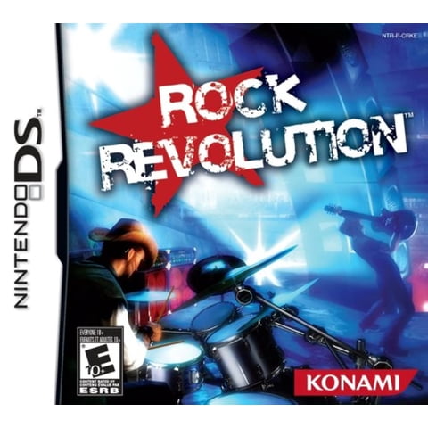 Konami Rock Revolution Rhythm Music Para Nintendo Ds