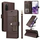 thumbnail image 1 of FOXDOCK Funda tipo Cartera para Samsung Galaxy S20 FE – Cubierta de Cuero PU con Múltiples Ranuras, Bolsillo para Efectivo y Correa de Muñeca, 1 of 6
