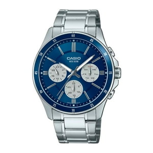 Reloj Hombre Casio Mtp-1374D-2A3Vdf Plateado 47×43,5×11,2Mm
