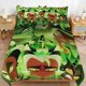 thumbnail image 1 of Hazbin Hotel Helluva Boss Bedding Set Duvet Cover Comfortable and Lightweight Cartoon Bedding 3 Piece Bed Set, 1 of 5