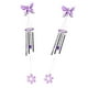 thumbnail image 1 of 2 Uds. Campanillas De Viento Decorativas De 16 Pulgadas Para Ventana De Casa Al Aire Libre, 1 of 5