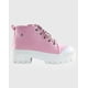 thumbnail image 2 of Zapatilla caña alta lona Rosado Danicolle, 2 of 4
