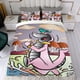 thumbnail image 4 of Juego de Funda de Edredón Wally Gator Desmarcar 90x190 cm, 4 of 6