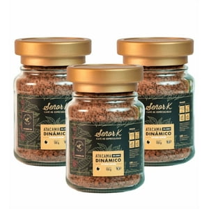 Café Señor K - Pack 3X Liofilizado Colombia 100Grs Atacama Dinámico Señor K