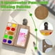 thumbnail image 3 of Kit mini portátil de pintura acuarela de 12 colores con pinceles, 3 of 7