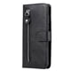 thumbnail image 3 of Funda con Cremallera para Motorola MOTO E7 Plus, Carcasa Cartera de Cuero PU con Soporte y Tarjetero, 3 of 5