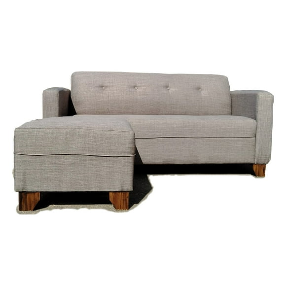 Sillon HVM Seccional Gris Lino