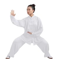 Sd-Fit - Traje De Taichi Blanco - Talla 160 Cm