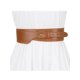 thumbnail image 4 of Cinturón de cintura Obi para mujeres INSPIRE CHIC para vestidos, cinturones anchos con hebilla marrón, 4 of 4