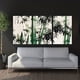 thumbnail image 2 of Set Of 3, Unframed Lucky Green Bamboo Canvas Painting, Hd Printed Canvas Painting, Modular Pictures Wall Art, Pictures Posters Canvas Art For Living Room Bedroom, Home Decor, 16x24inch, 2 of 2