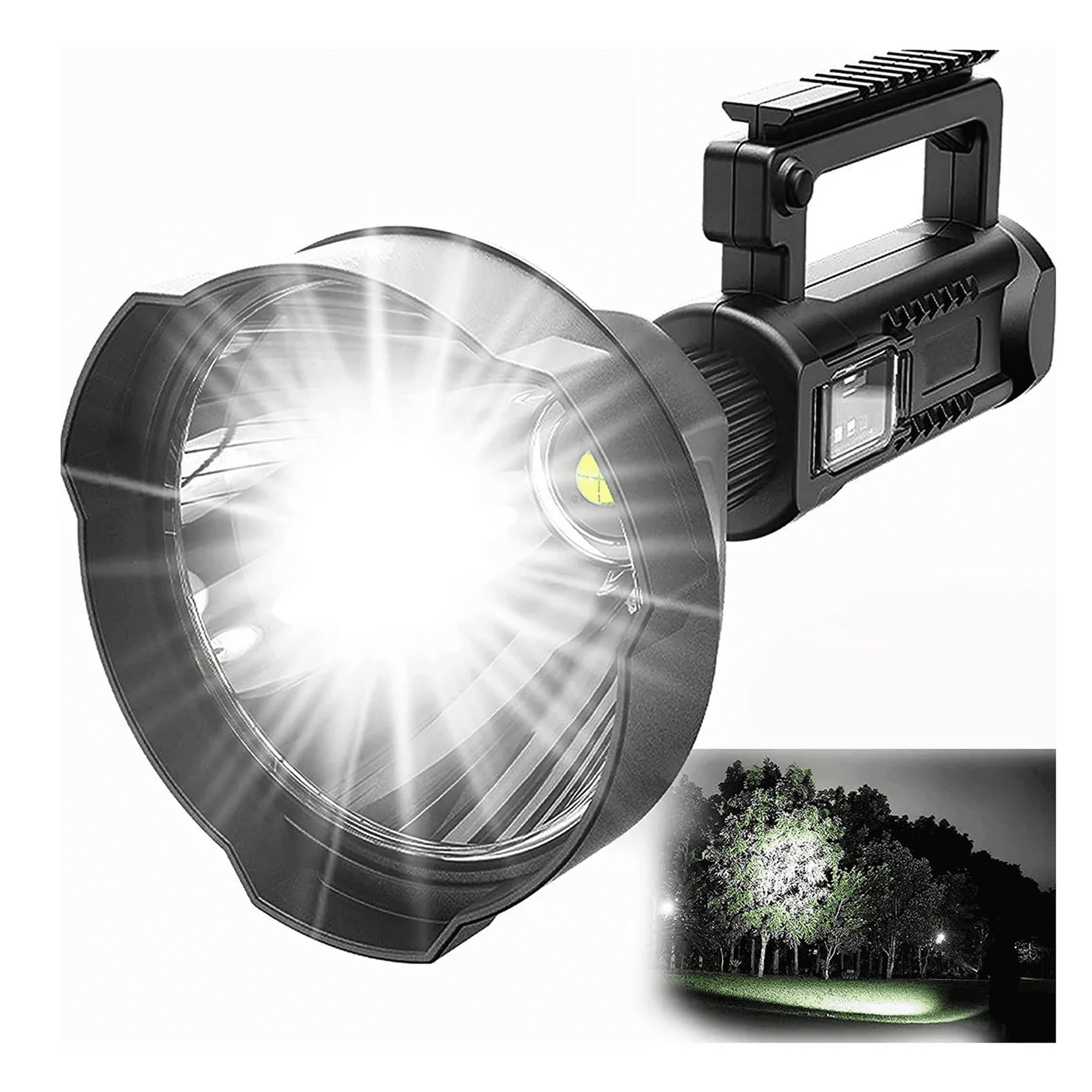 Genérico - Portátil Foco Linterna Camping Led Largo Alcance+usb+tripode