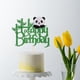 thumbnail image 4 of Decoración de tarta Qertesl Panda, feliz cumpleaños, animales de la jungla, 4 of 6