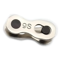 Riderace - Eslabón Rápido Missing Link 6 7 8 9 10 11 Cadena Bicicleta Plateado