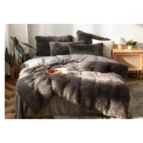Cobertor Invierno Con Chiporro 2plazas+fundas Alm+funda Coji