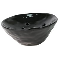 Bothyi - Arreglo Floral Cuenco Decoración Accesorios Jarrón Con Agujeros Para Plantas De Boda Negro