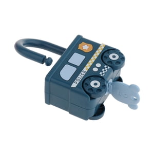 Bothyi - Cerraduras De Aprendizaje Para Niños Con Llaves, Juguete De Desbloqueo De Llaves Para Regalo De Cumpleaños, Niños Y Niñas, Azul