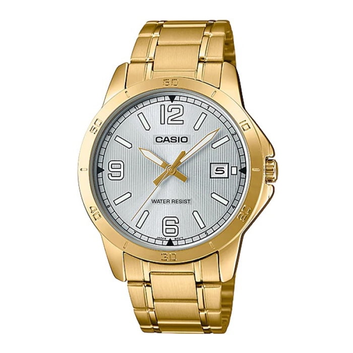 Reloj Analogo Dorado Casio Mtp-v004g-7b2
