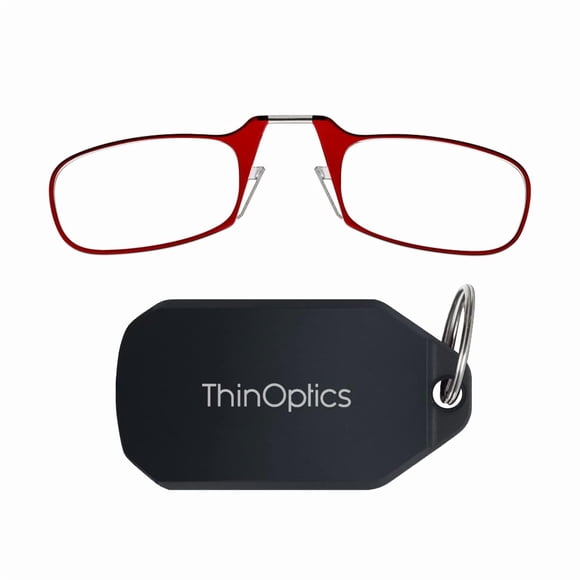 Lectores De Llaveros Gafas Rectangulares 44 Mm +2