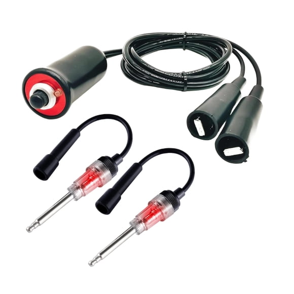 Interruptor de Arranque Remoto VCC 152 cm 2‑en‑1 y Probador de Chispa de Encendido