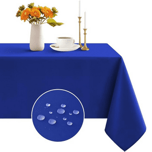 Aura Zeus - Mantel Rectangular Antimanchas Impermeable Genero Tela 220 X 140 Cm