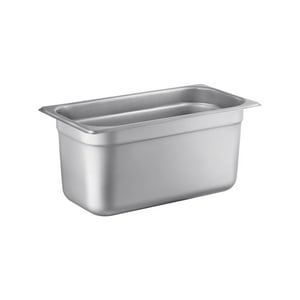 Vaccarin - Contenedor Gastronomico Acero Inoxidable Gn 1/3 X 15 Cm