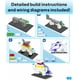 thumbnail image 4 of Kit de ladrillos de construcción y circuitos eléctricos Snap Circuits BRIC Light, 4 of 5