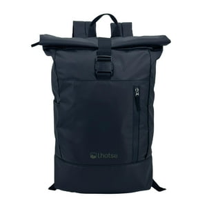 Mochila Roll Top Makalu 22L Impermeable Porta Notebook Lhotse Negro
