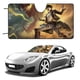 thumbnail image 1 of Ataque a los Titanes Parasol para Parabrisas Delantero Protector Plegable, Visera Solar para Auto Bloquea Rayos UV Mantiene tu Vehículo Fresco 130cm*70cm, 1 of 6