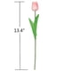 thumbnail image 4 of Tulipanes artificiales SHINE-CO LIGHTING Real Touch, 10 unidades (rosa), 4 of 6