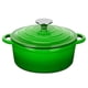 thumbnail image 3 of Olla Hierro Fundido Redonda Verde 24x12 Cm, 3 of 5