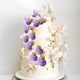 thumbnail image 3 of Decoración para tartas AQUGOO, 32 bolas, color morado, blanco y dorado, 3 of 7