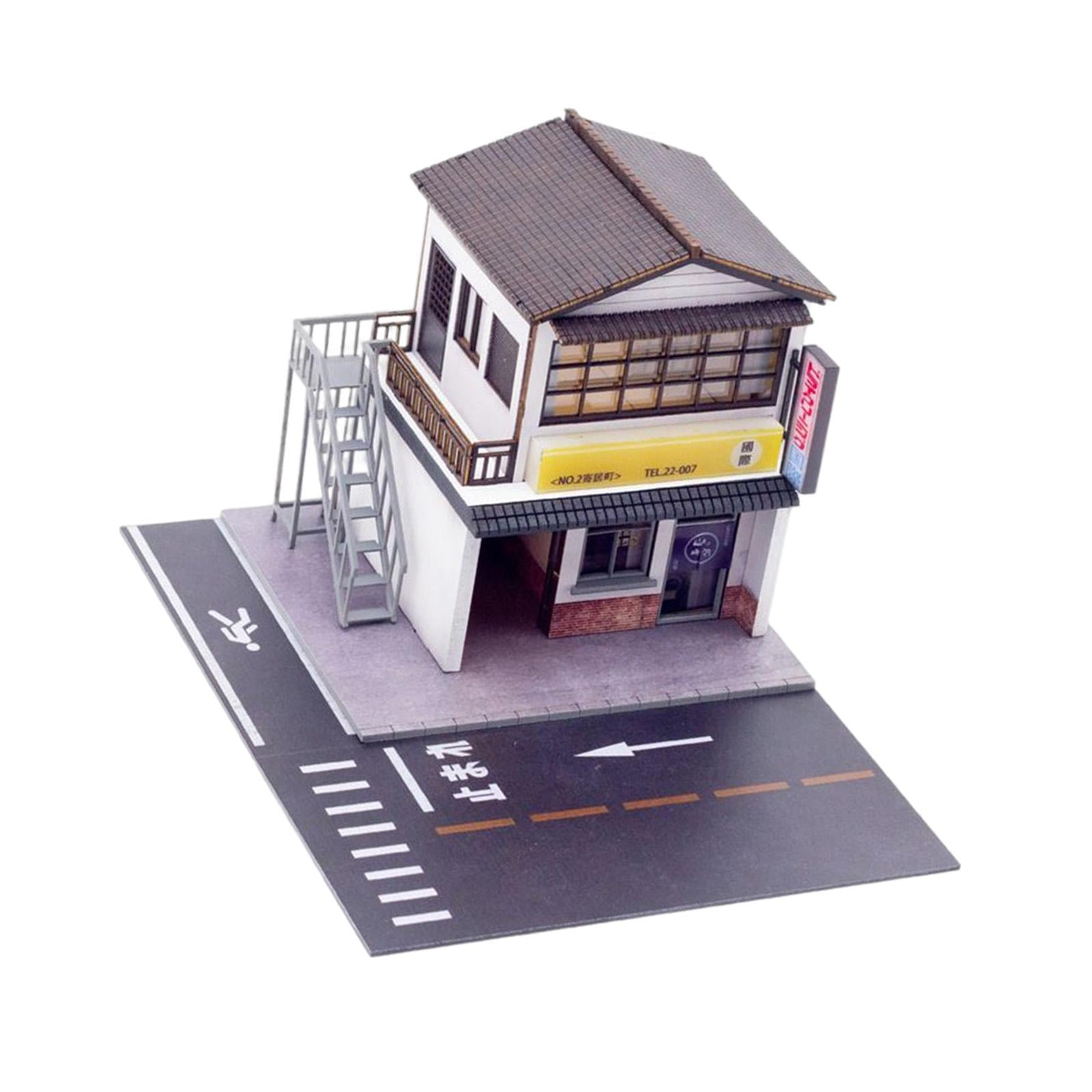 Bothyi - Miniatura Escala 1:64 Tintorería Diorama Paisaje Arena Mesa Oficina Ornamento