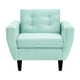 thumbnail image 1 of Sofa Bote 1c Felpa 00 Verde Agua, 1 of 6