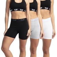 Top - Bóxer Mujer Medio Algodón Pack 3 C6