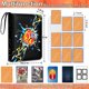 thumbnail image 2 of Carpeta para cartas HVECT de 9 bolsillos, 900 cartas, impermeable, PU, 2 of 7