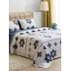 thumbnail image 2 of Sábanas Polar Composé 1.5 Plazas / Flor Azul Blanco – Doral, 2 of 3