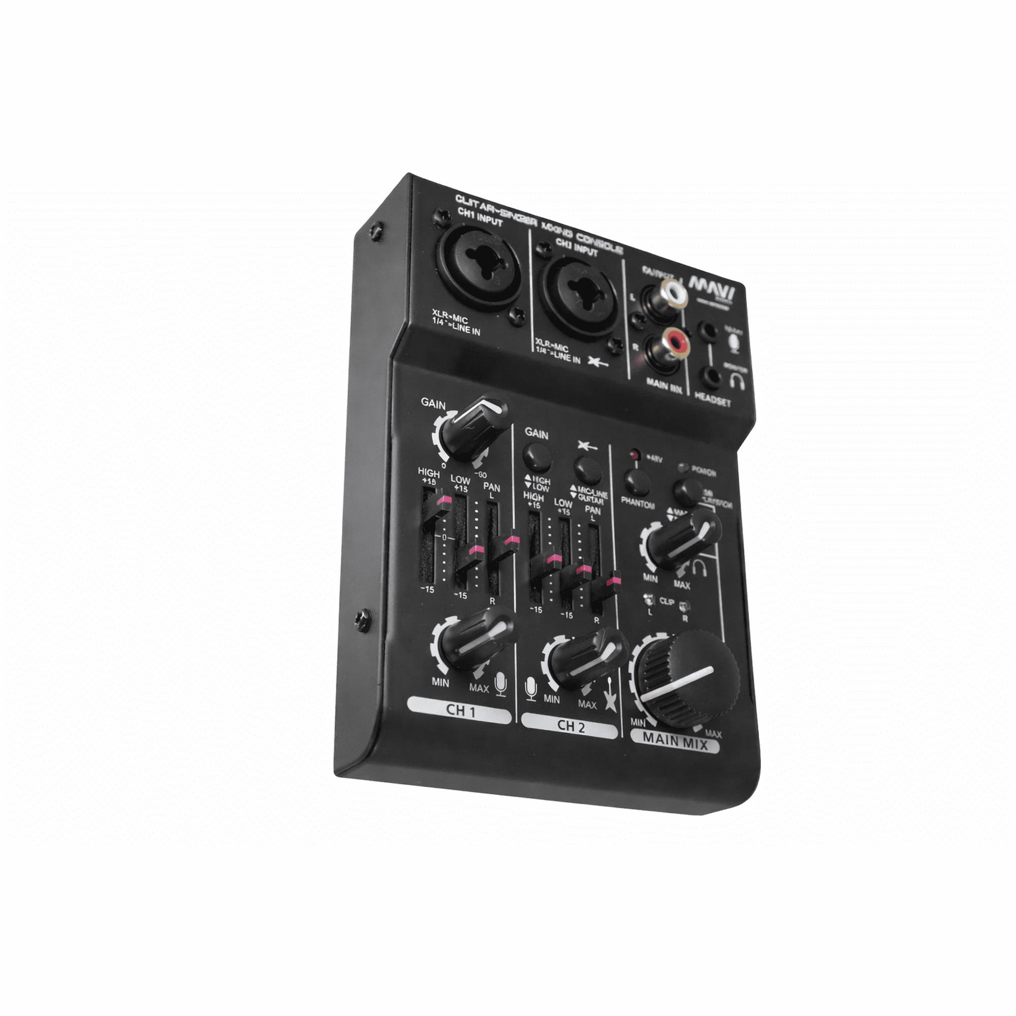 Mezclador De Audio Q202usb Mavi
