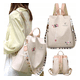 thumbnail image 1 of Vavichica Mochila De Mujer Mochila Campus Bordada De Flores, 1 of 9