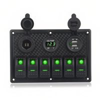 Genérico - Panel Interruptor Led Encendido 12V A 24V