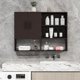thumbnail image 5 of Gabinete de Baño Vavkorkula de 2 Puertas Espresso, 5 of 9