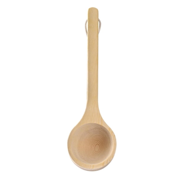 Cuchara de Agua para Spa, Cuchara de Madera, Multifuncional, Duradero, Accesorios de Baño, Cucharón de Baño de Madera, Cucharón de Sauna para Sauna, B