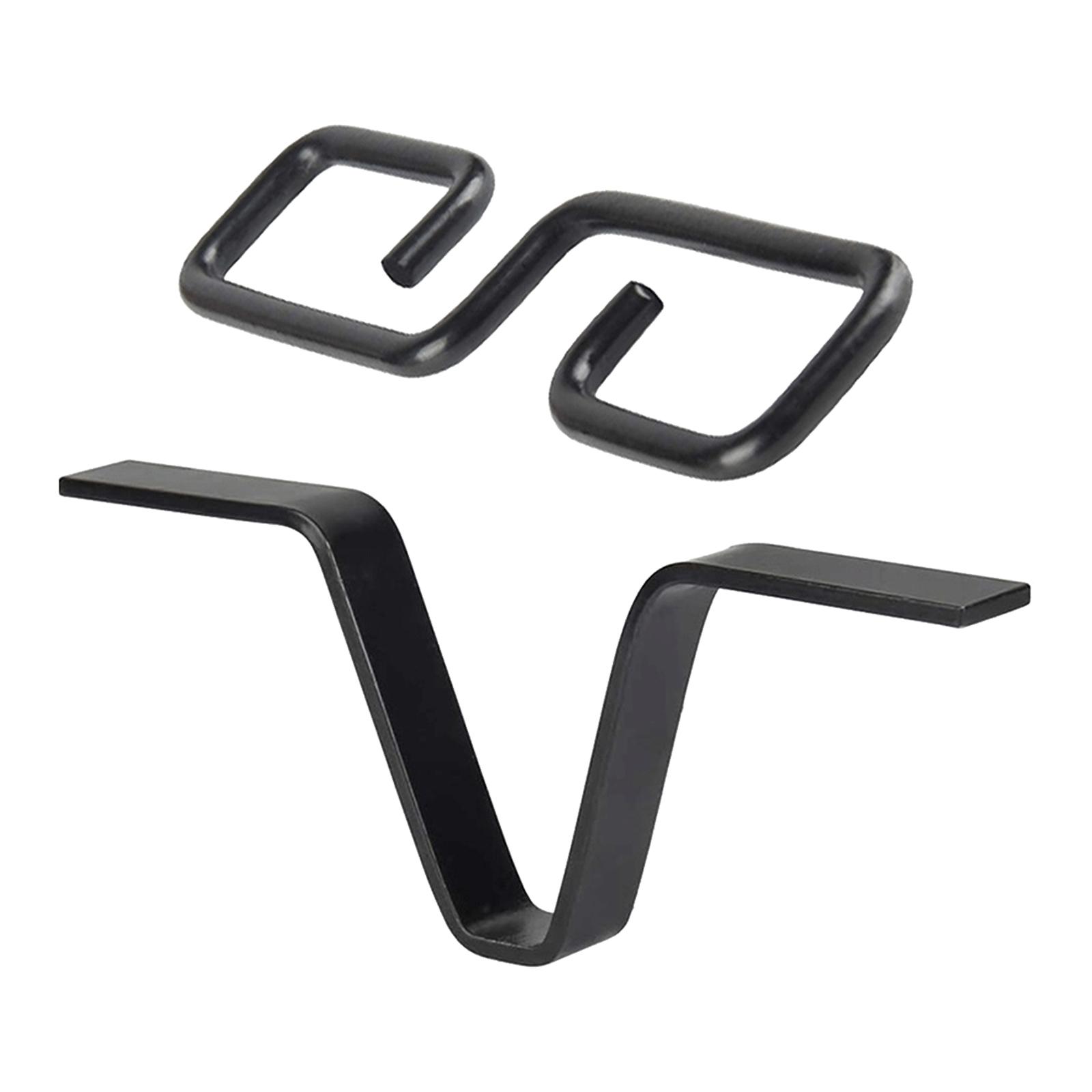 Bothyi - Gancho Adaptador Para Canalón De Cadena De Lluvia Adaptador En V Duradero Gancho En S Cadena Para Lluvia