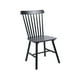 thumbnail image 1 of Silla Windsor Madera Maciza De Alta Calidad Estructura Fuerte Barnizado Semi Matte - Negro, 1 of 3