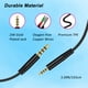 thumbnail image 4 of Cable de audio Weatwo 2.5 mm a 3.5 mm 155 cm con micrófono, 4 of 7