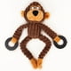 thumbnail image 1 of Cute Pet Chew Toy For Dog, Resistant Monkey Shaped Plush Dog Chew Toy, Interactive Dog Squeaky Toys, 1 of 3