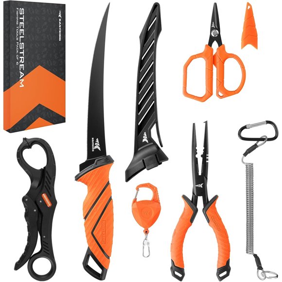 KastKing SteelStream, kit de 6 herramientas de pesca