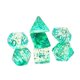 thumbnail image 3 of 7 Dados Poliédricos Acrílicos, Regalos Para Ni?os, Juguetes Para Beber, Entretenimiento Verde, 3 of 5