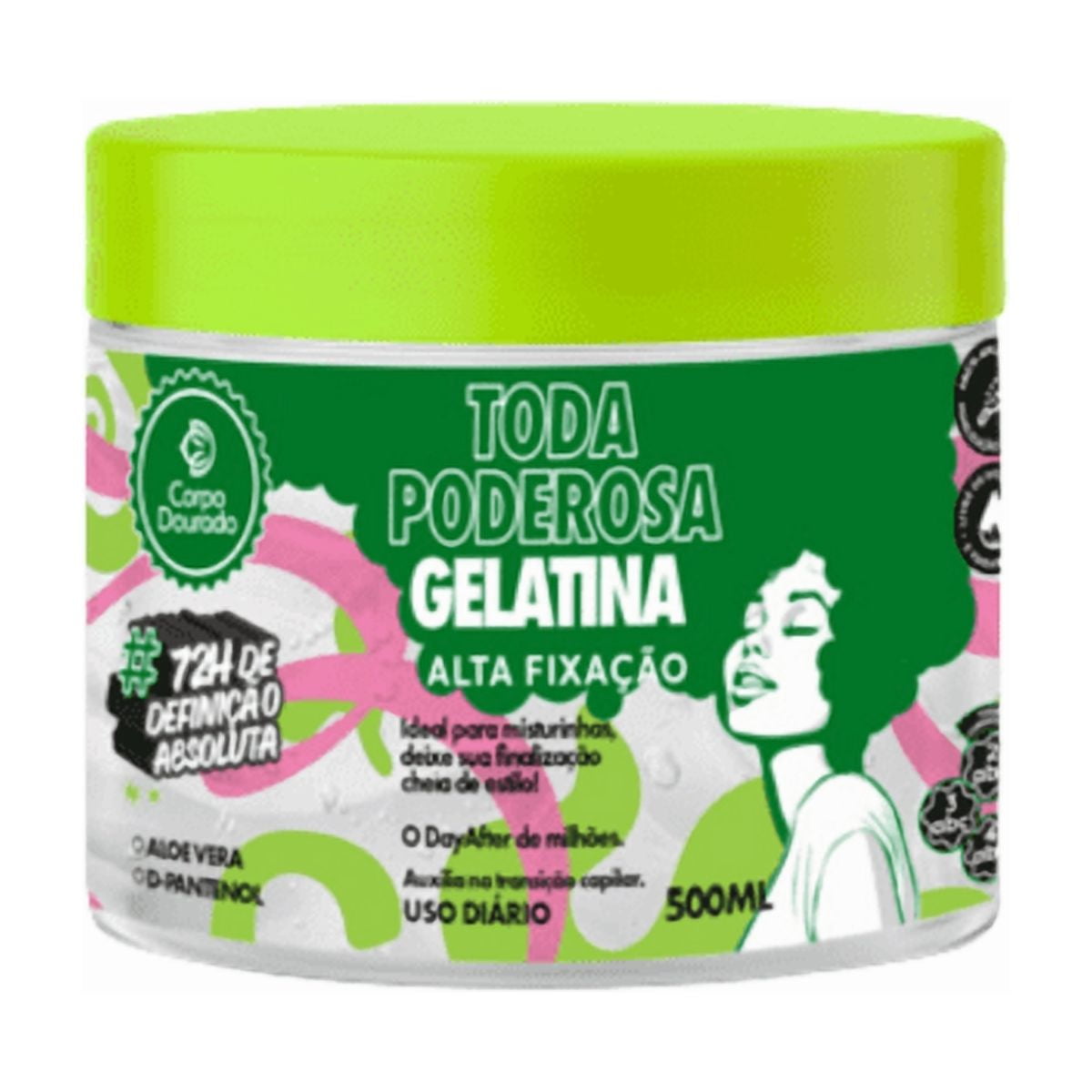 Corpo Dourado - Gel De Cabello Toda Poderosa