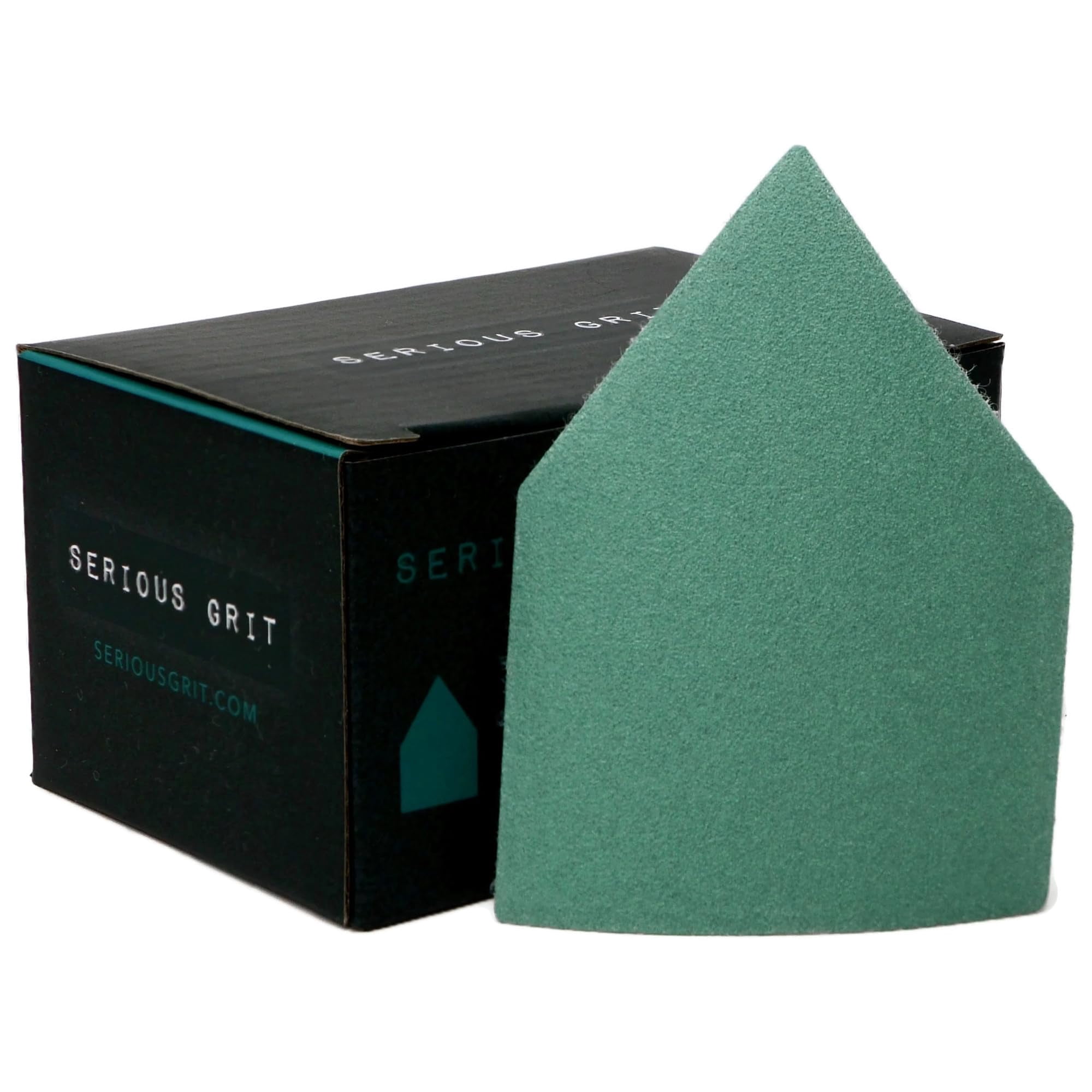 Hojas De Lijado Serious Grit, Grano 150, Triangulares De 90 Mm X 65 Mm, 50 Unidades